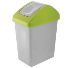 Odpadkový kôš FUN 25 L s otočným vekom - žltá