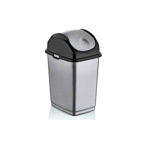 Odpadkový kôš SWING 5 L s otočným vekom - sivý