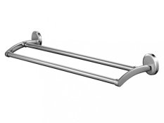 SENSATION – Vešiak na uterák dvojity tyčovy 610 mm – chrom – BISK 03093