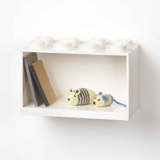 Úložný box a police - LEGO 4115 - organizér - bílá