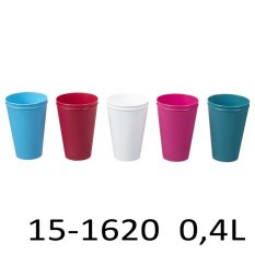 Hrnek plastový HAVAJ 400 ml - Plast Team 15-1620