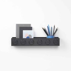 Police na stěnu - LEGO 4112 - černá