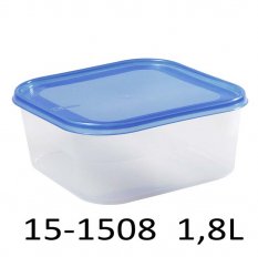 Dóza na potraviny HELSINKI - 1800 ml - Plast Team 15-1508