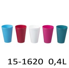 Plastový pohár HAVAJ 400 ml - Plast Team 15-1620