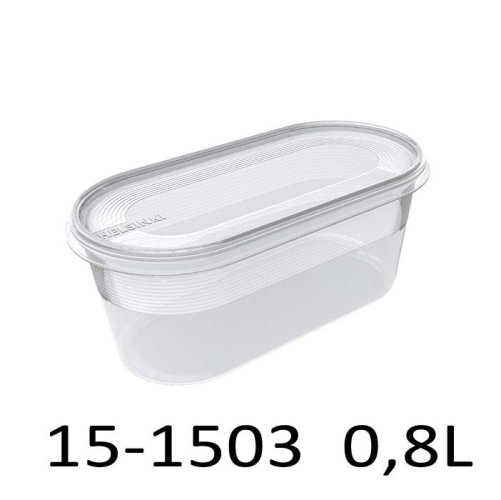 Dóza na potraviny HELSINKI – 800 ml – Plast Team 15-1503