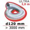 Flexibilní hliníkové potrubí FLEXTUBE ULTRA d120 délka 3000 mm