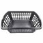 Bedrový kôš na bielizeň PORT šedý - 590 x 390 x 230 mm - 17-0789-st