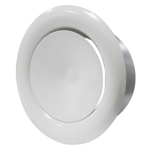 Anemostat tanierový ventil prívodný kovový d125 mm