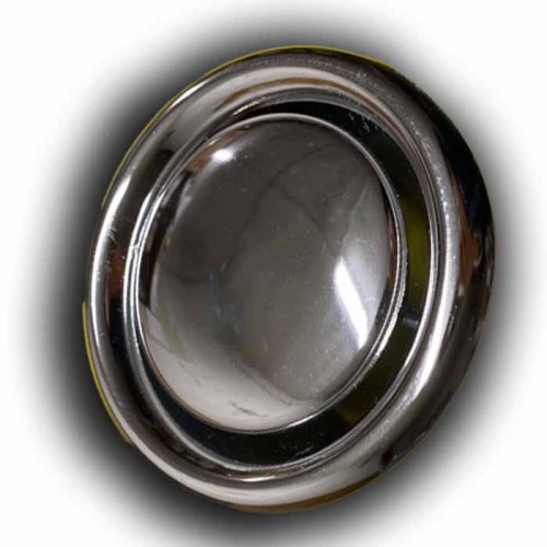 Anemostat tanierový ventil prívodný s golierom d100 mm - chróm Anemostat tanierový ventil prívodný s golierom d100 mm - chróm