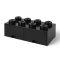 Úložný box XL so šuplíkom LEGO 4006 - organizér na stôl - šedý