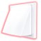 Venkovní mřížka 150x150 mm s límcem d100 mm, zpětnou klapkou a krytem, bílá