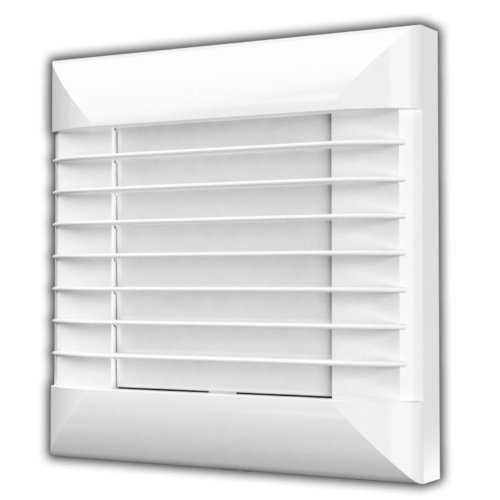 Ventilátor EURO d125 mm s automatickou žalúziou