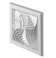 Vetracia mriežka 140 x 210 mm so sieťkou proti hmyzu - biela