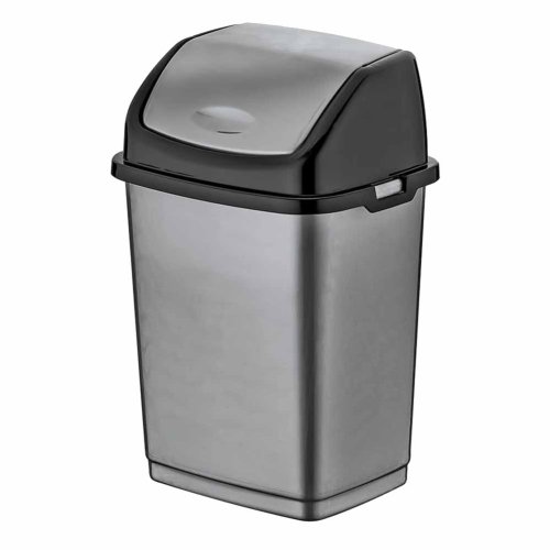 Odpadkový kôš SWING 50 L 15-1340 - sivý