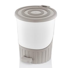 Odpadkový koš RAINBOW 26 L s pedálem a vědrem s rukojetí