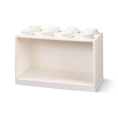 Úložný box a police - LEGO 4115 - organizér - bílá