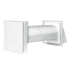 Ventilační sada VENTS PS102 - potrubí d100 + mřížka + hlavice se zavírací klapkou