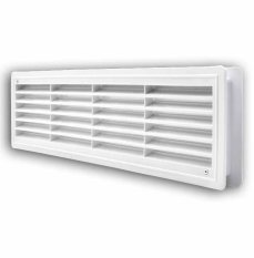 Ventilačná mriežka 460x135 mm - set 2 ks - biela