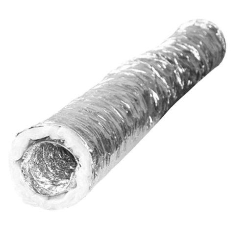 Flexibilní hliníkové potrubí s izolací AF-IZO d102 délka 10.000 mm-KOPIE