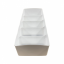 Organizér s piatimi priehradkami 07407 - biely - 110 x 275 x 65 mm