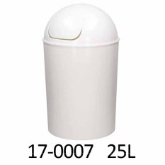 Odpadkový koš OSCAR 25 L kulatý s víkem