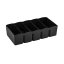 Organizér s piatimi priehradkami 07407 - biely - 110 x 275 x 65 mm