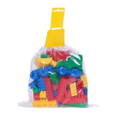 Stavebnice pro děti - dětské stavební kostky K1 - balení 80 kusů