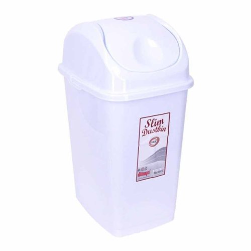 Odpadkový kôš SWING 35 L s otočným vekom - biela
