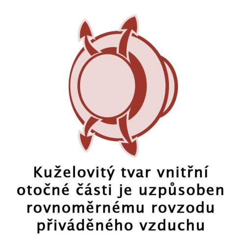 Anemostat tanierový ventil prívodný kovový d100 mm - matná čierna RAL 9005