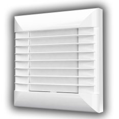 Ventilátor AUTO d125 mm s časovačem a automatickou žaluzií