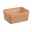 Plastový košík SEOUL 5023 – organizér 12 x 16 x 7 cm – bílá