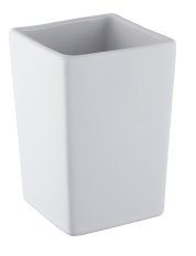 PURE – pohárik na umývadlo – biela – BISK 06576