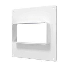 Příruba plastová s límcem 110x55 mm - pro ploché potrubí