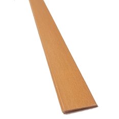 Lišta zakrývací plochá přechodová PVC – 30 mm – 2600 mm – buk