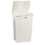 Kôš na bielizeň BASK 55L - biely - 04-1314