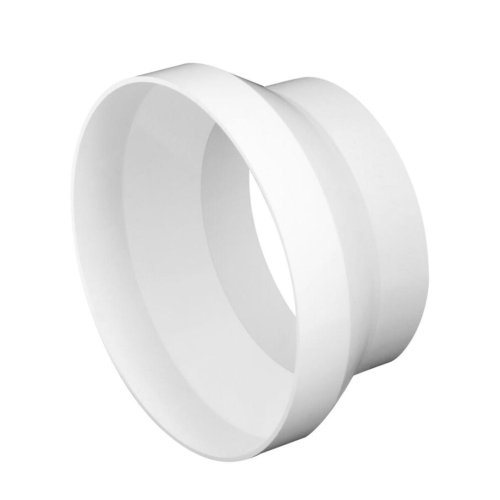 Spojka a redukce kulatého potrubí d100 na 125 mm