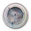 Anemostat tanierový ventil prívodný d125 mm, biely