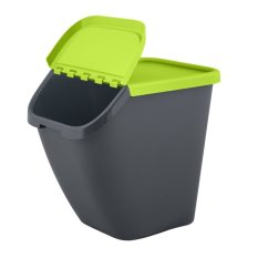 Odpadkový kôš PELIKAN 23 L - sada 3 kusov - modrá + zelená + žltá