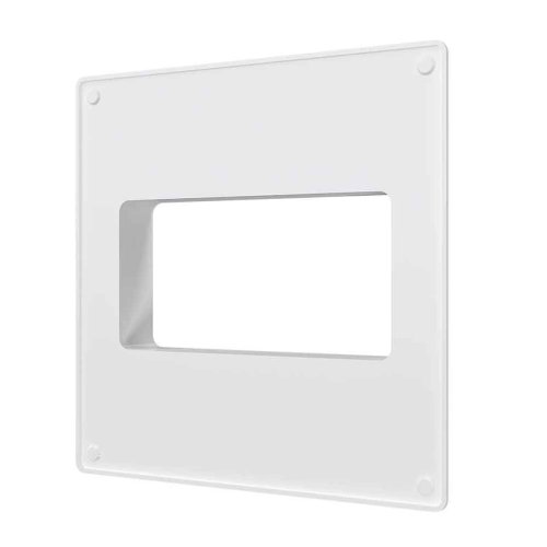 Příruba plastová s límcem 110x55 mm - pro ploché potrubí
