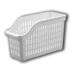 Organizér do lednice a kuchyně 07402 - 300 x 128 x 141 mm - bílá