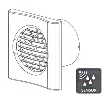 Ventilátor s čidlem vlhkosti - jak a proč?