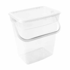 Nádoba s víkem a rukojetí 6 L na sypké hmoty – PLAST TEAM 15-5058
