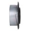 Anemostat talířový ventil odvodní kovový d125 mm - matně černý RAL 9005