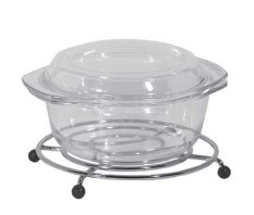 Podložka pod hrniec - chrómovaná kovová - 240 mm
