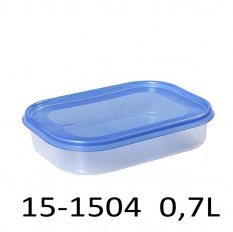 Nádoba na potraviny HELSINKI – 700 ml – Plast Team 15-1504