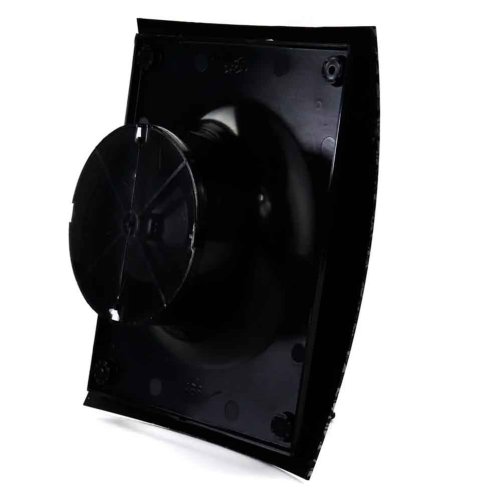 Ventilátor kúpeľňový PARUS d100 mm čierny s dekorom-KOPIE
