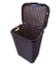 Kôš na bielizeň s vekom RATAN 60 L - hnedý - 440 х 340 x V 600 mm