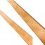 Rohová lišta MDF 27 x 27 mm – L profil – 2600 mm – žlutá stěrka