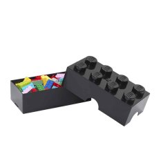 Úložný box LEGO 4023 - organizér na drobnosti - černý