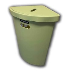 Koš na prádlo DOTS 45 L rohový - 36 x 36 x V 60 cm - zelená